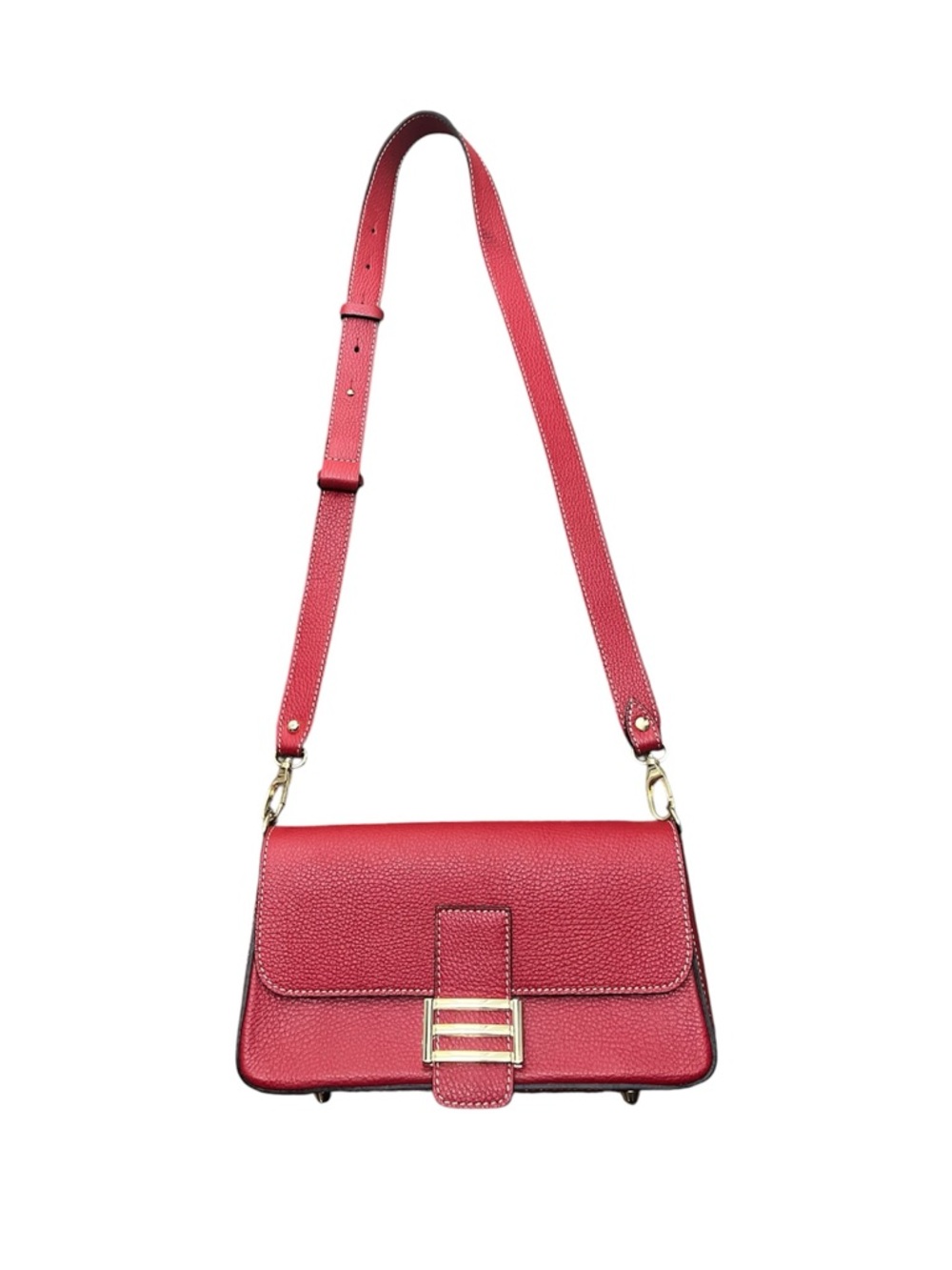 Red DIVINA FIRENZE
Made In Italy Leather Flap Shoulder Bag